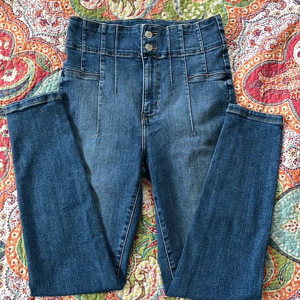 WE THE FREE, high waisted, skinny jeans size 28. - Picture 1 of 2